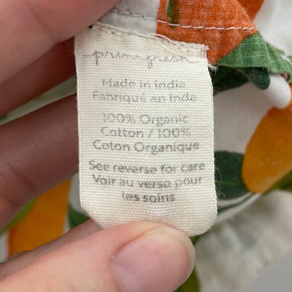 SOLD Anthropologie Printfresh M Clementine Pajama Set Short Sleeve Top Shorts - Picture 8 of 14